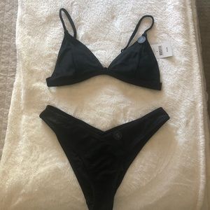 Black bikini